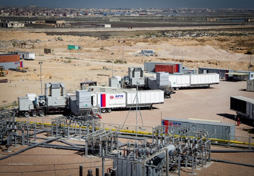 APR Energy Commissions Gas Turbine Plant for Industrial Customer in Egypt