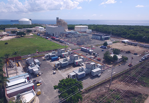 APR Energy Commissions Gas Turbine Plant in Dominican Republic